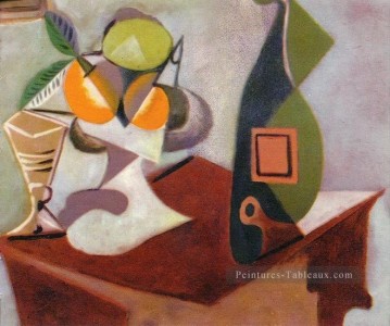 Nature morte au citron et aux oranges 1936 cubiste Pablo Picasso Peinture à l'huile
